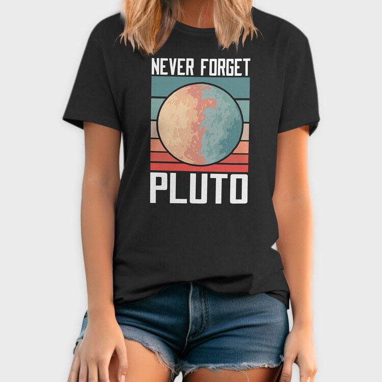 Pluto Never Forget, Tricou Barbati (Unisex)