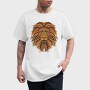 Lion Mandala Illustration Color 001, Tricou Barbati (Unisex)