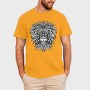 Lion Mandala Psicodelic, Tricou Barbati (Unisex)