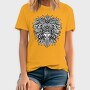 Lion Mandala Psicodelic, Tricou Barbati (Unisex)