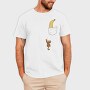 Pocket Monkey Banana, Tricou Barbati (Unisex)