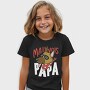 Cartoon Dog With Sunglasses Malinois Papa, Tricou Copii