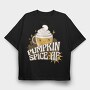 Cute Pumpkin Spice, Tricou Oversize Barbati (Unisex)