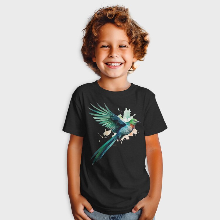 Realistic Quetzal, Tricou Copii
