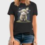Cute Sheep And Moon, Tricou Barbati (Unisex)