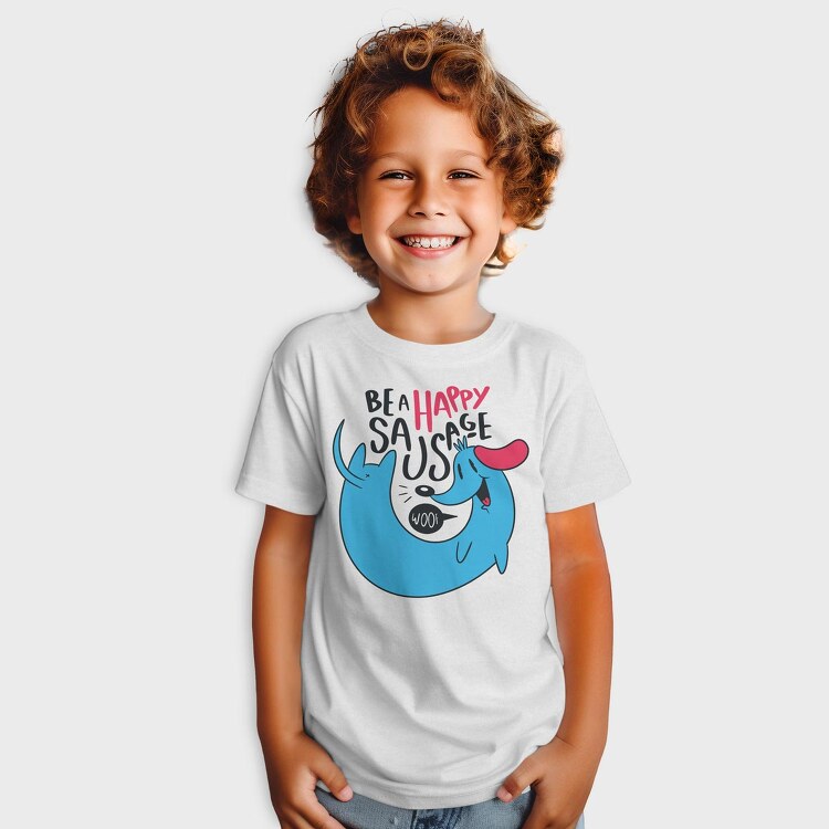 Happy Sausage, Tricou Copii
