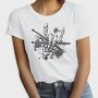 Skeleton Hand Drums, Tricou Femei