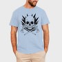 Skull With Axe Weapons Axes, Tricou Barbati (Unisex)