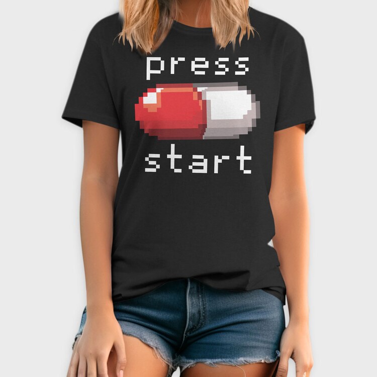 Red Pill Gamer, Tricou Barbati (Unisex)