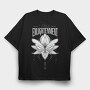 Lotus Flower Eternal Enlightenment Quote, Tricou Oversize Barbati (Unisex)