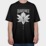 Lotus Flower Eternal Enlightenment Quote, Tricou Oversize Barbati (Unisex)