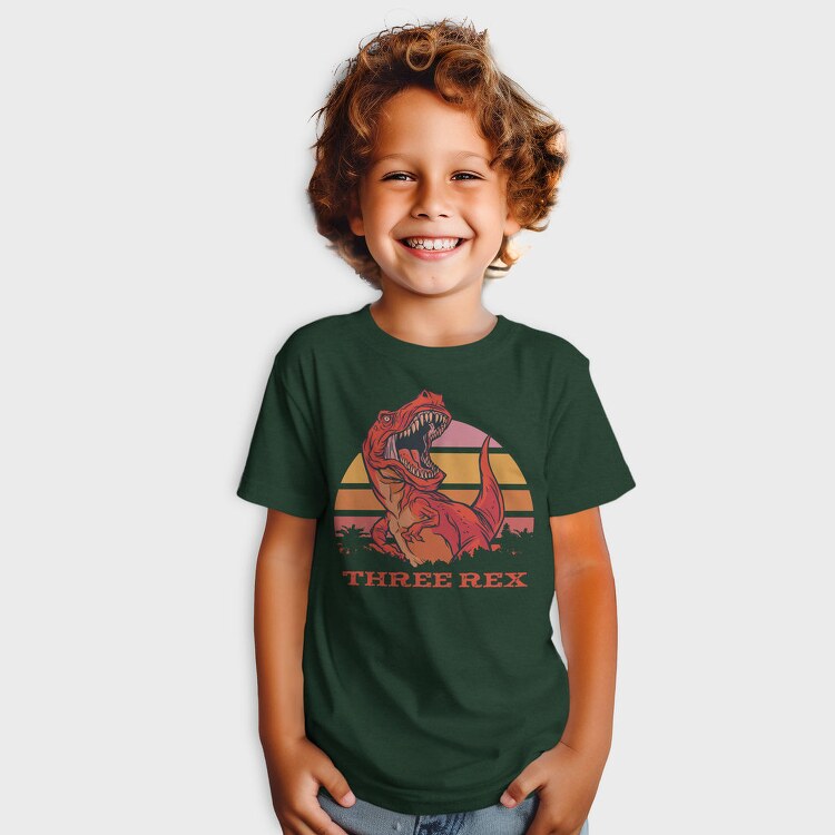 Rad Three T Rex, Tricou Copii