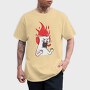 Raging Cat, Tricou Barbati (Unisex)