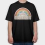 Rainbow Neurodiversity, Tricou Oversize Barbati (Unisex)