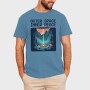 Outer Space Inner Peace Camping, Tricou Barbati (Unisex)
