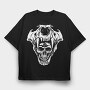 Cool Viking Skulls Bear Man, Tricou Oversize Barbati (Unisex)