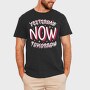 Present Moment Quote, Tricou Barbati (Unisex)