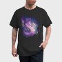 Magical Dragon Creature Rainbow, Tricou Barbati (Unisex)