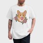 Corgi Bubblegum, Tricou Barbati (Unisex)