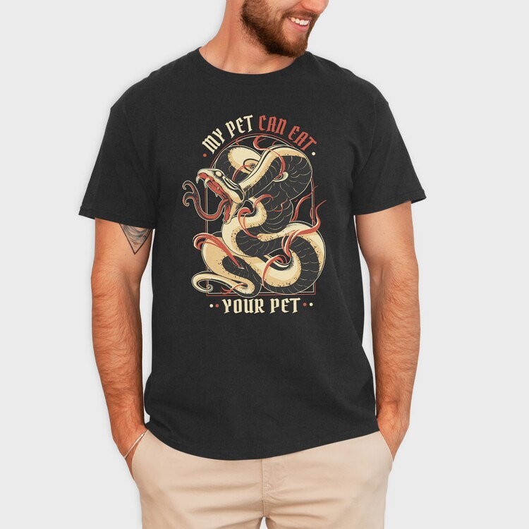 My Pet Can Eat Your Pet, Tricou Barbati (Unisex)
