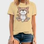 Yoga Cat, Tricou Barbati (Unisex)