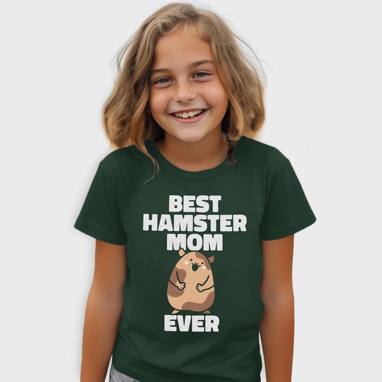 Best Hamster Mom, Tricou Copii
