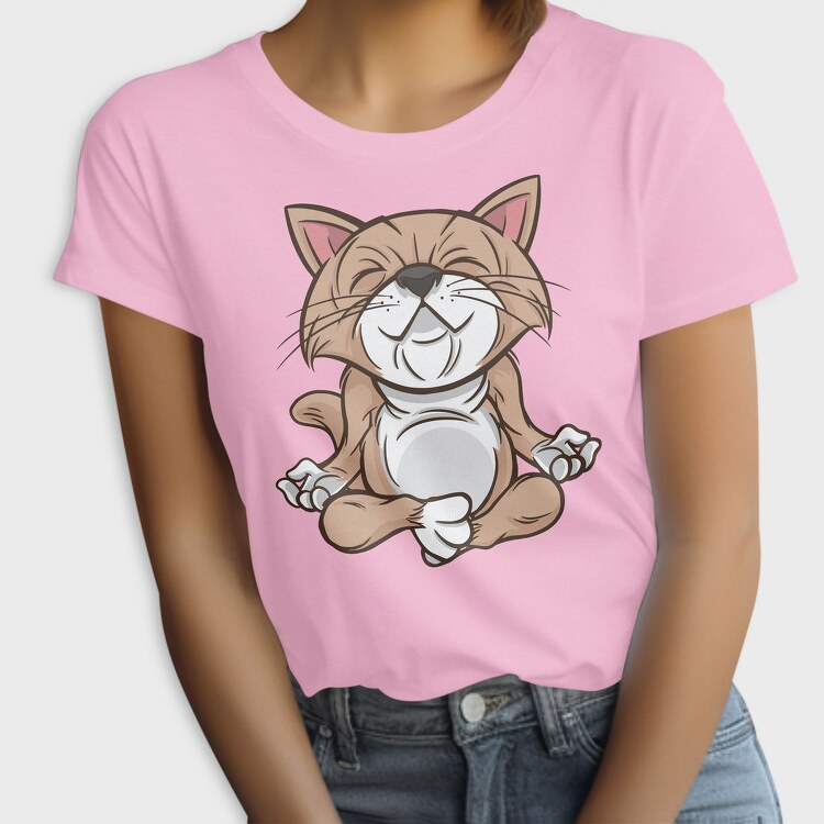 Yoga Cat, Tricou Femei