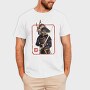 Samurai Pug, Tricou Barbati (Unisex)