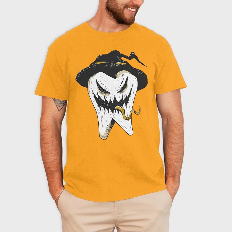 Scary Tooth, Tricou Barbati (Unisex)