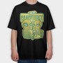 Space Aliens Playing Poker, Tricou Oversize Barbati (Unisex)