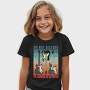 Electric Guitars Retro Sunset Quote, Tricou Copii