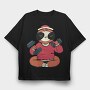Sloth Exercise, Tricou Oversize Barbati (Unisex)