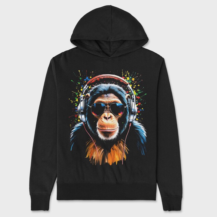 Hanorac Barbati (Unisex), Monkey Dj