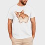 Corgi Tail Wag, Tricou Barbati (Unisex)