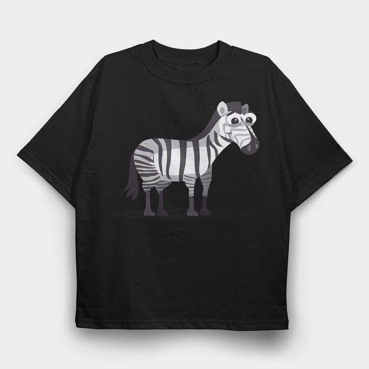 Zebra Stripes, Tricou Oversize Barbati (Unisex)