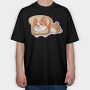 Corgi Toast Slice, Tricou Oversize Barbati (Unisex)