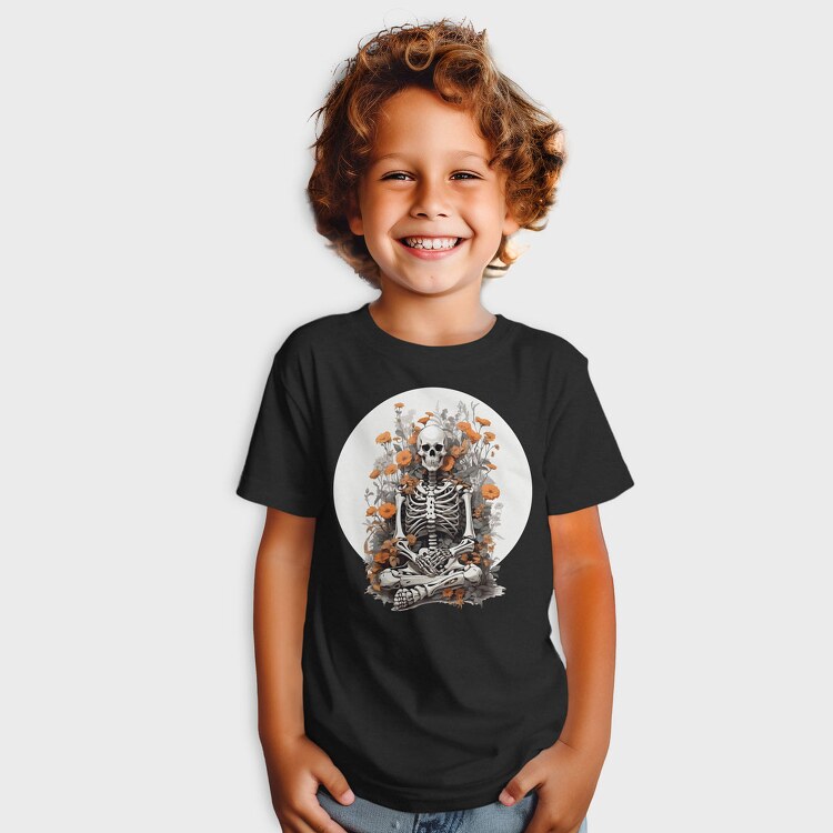 Skeleton Plants and Flowers, Tricou Copii