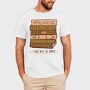 Retro Book Tower, Tricou Barbati (Unisex)