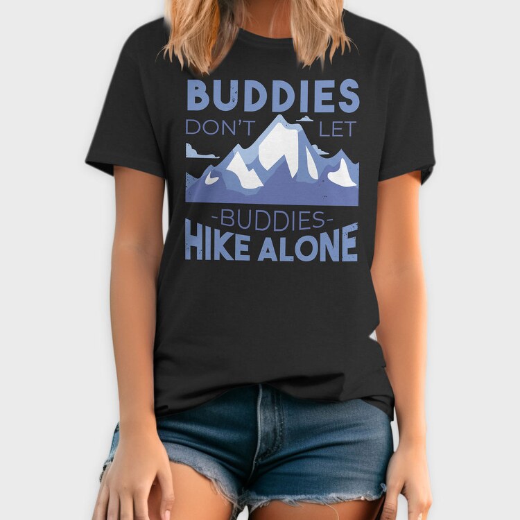 Hike Buddies, Tricou Barbati (Unisex)
