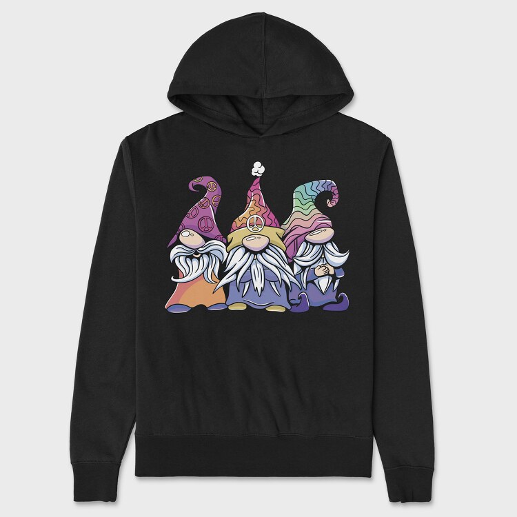 Hanorac Barbati (Unisex), Hippie Gnomes Pastel