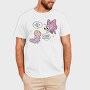 Motivational Caterpillar And Butterfly, Tricou Barbati (Unisex)
