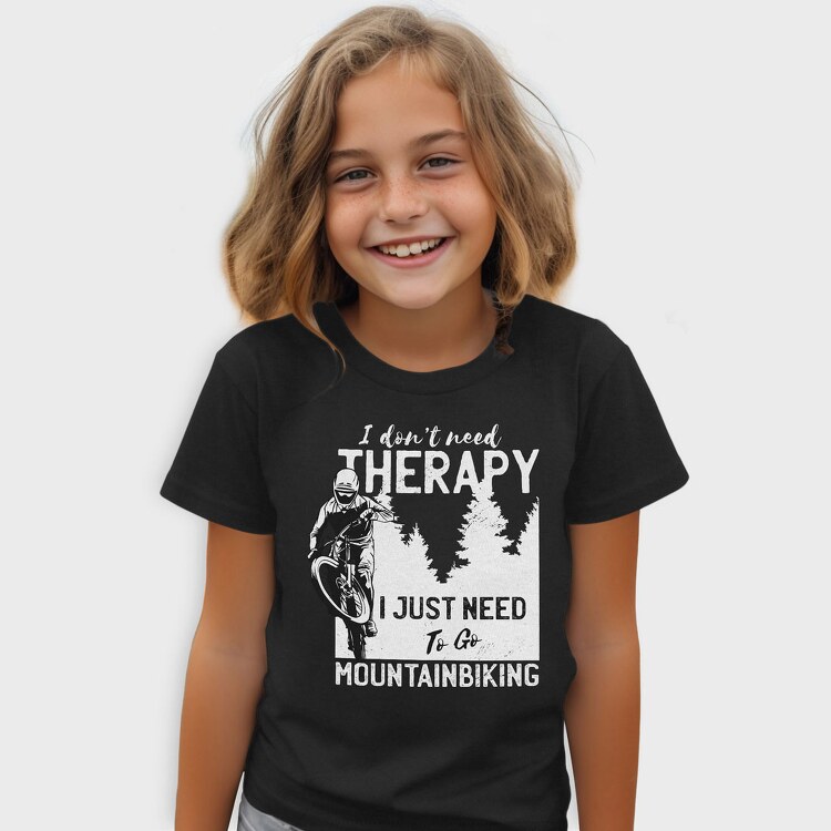 Mountainbike Just Need to Go, Tricou Copii