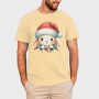Christmas Bunny Watercolor, Tricou Barbati (Unisex)