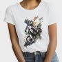 Motocross Watercolor, Tricou Femei