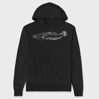 Monochrome Catfish, Hanorac Oversize Barbati (Unisex)