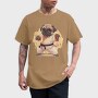 Pug Karate, Tricou Barbati (Unisex)