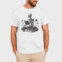 Reading Skeleton, Tricou Barbati (Unisex)