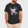 Realistic Axolotl Animal, Tricou Barbati (Unisex)