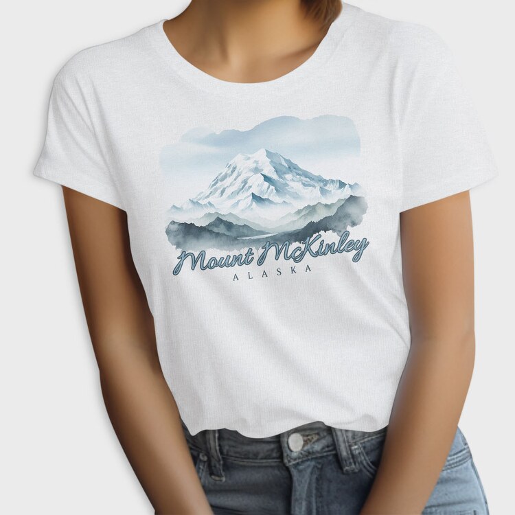 Mount Mckinley Alaska, Tricou Femei