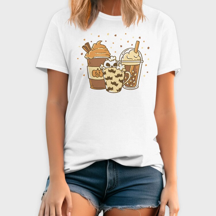 Spooky Coffees, Tricou Barbati (Unisex)